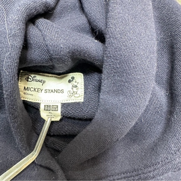 Uniqlo X Disney Mickey Stands Minnie Women’s Sz XL Longline Hoodie A35 - Picture 5 of 5